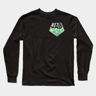 Silver Jab Cross brand logo Long Sleeve T-Shirt